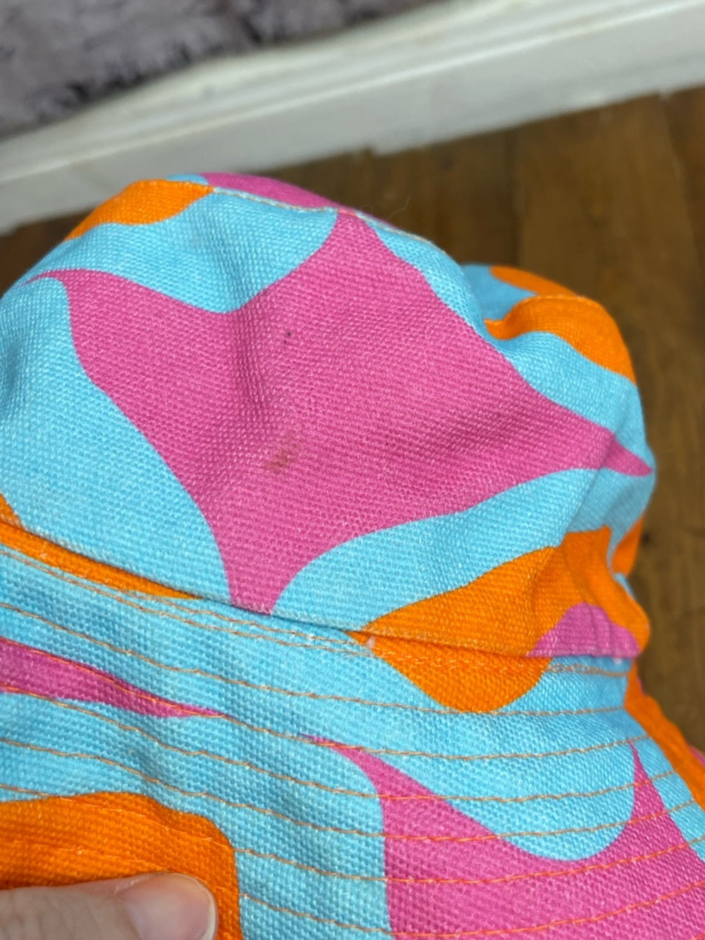 Drunk elephant Womens bucket hat bright colorful design - Picture 5 of 6